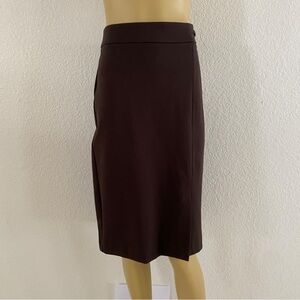 New York & Company Brown Pencil Skirt for Work